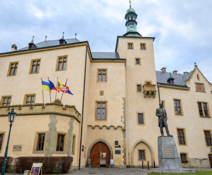 Courtyard of the Italian Court in Kutná Hora